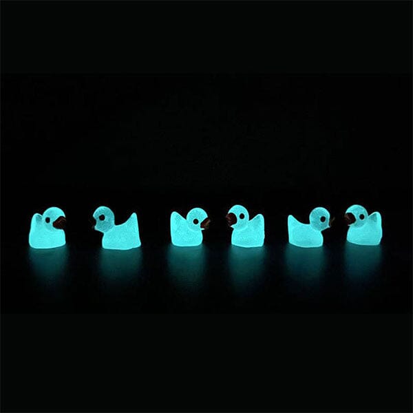 Hide-A-Duck Tiny Glow-In-The-Dark Duck Charms (100pc) Simple magazineracksdirect 