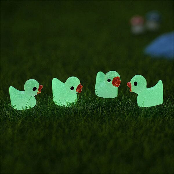 Hide-A-Duck Tiny Glow-In-The-Dark Duck Charms (100pc) Simple magazineracksdirect 