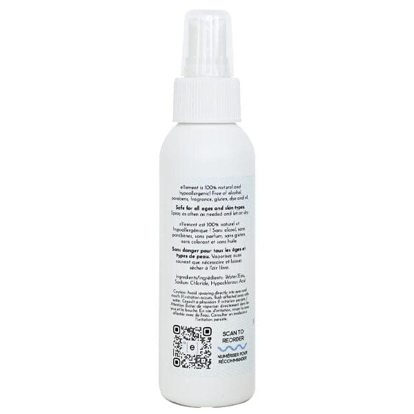 e11ement Hypochlorous Acid Spray For Face & Skin (120mL / 4oz)