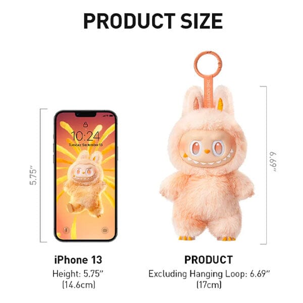 Pop Mart x THE MONSTERS: Big Into Energy Series Plush Keyring Figurine Blind Box (1pc) Simple Pop Mart 