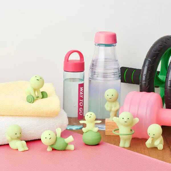 Smiski Exercising Series Collectible Glow in the Dark Figurine
