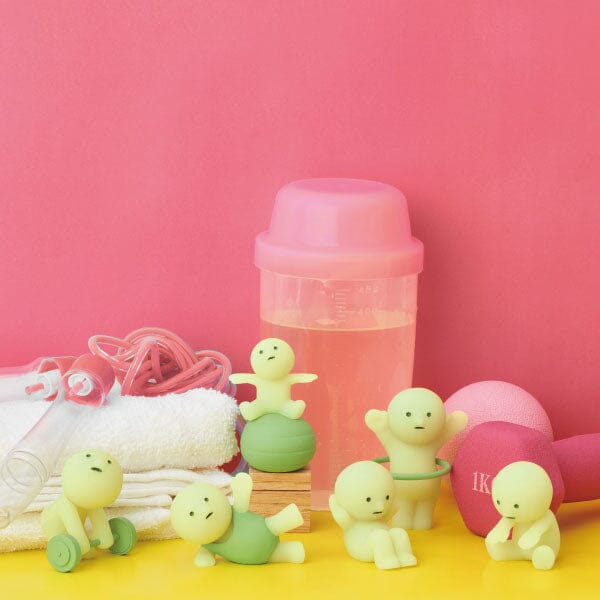 Smiski Exercising Series Collectible Glow in the Dark Figurine