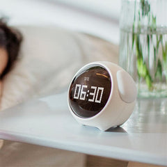 GleamGreet Digital Cute Face Alarm Clock Preorder magazineracksdirect 