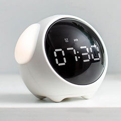 GleamGreet Digital Cute Face Alarm Clock Preorder magazineracksdirect 