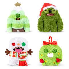 Fuggler Festive Fuggs Series 2 Collectible 9" Christmas Plush Toy Blind Box (1pc)