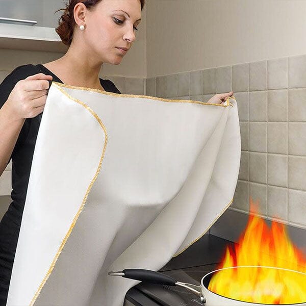 Emergency Fibreglass Certified Fire Blanket (1pc) Simple magazineracksdirect 