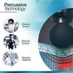 Fitpulse DELUXE Deep Tissue Massage Gun (Includes 17 Different Heads!) Simple Showcase 