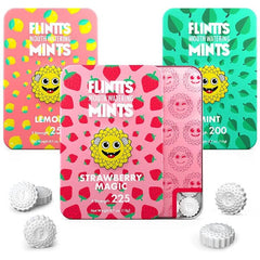 Flintts Mints Mouth-Watering Candy (15g) Multiple Strengths & Flavors Simple Flintts Mints 