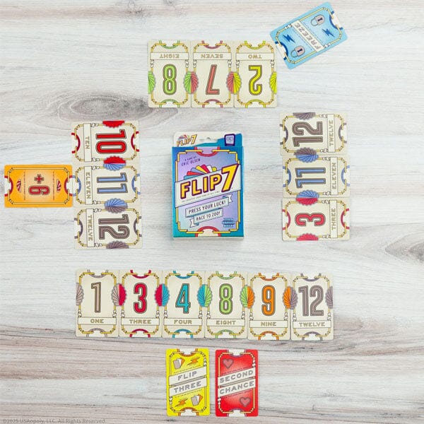 Flip 7™ Face-Paced Card Game by USAopoly Simple USAopoly 