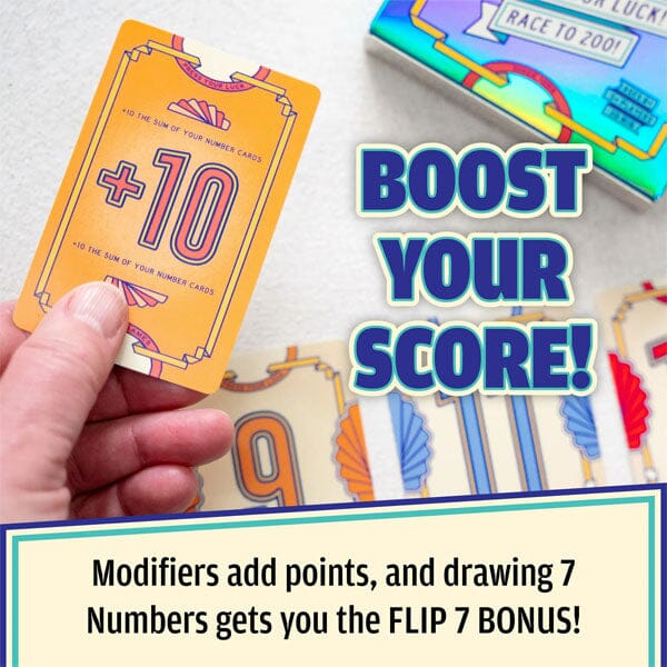 Flip 7™ Face-Paced Card Game by USAopoly Simple USAopoly 