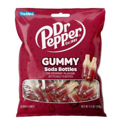 Dr Pepper® Gummy Soda Bottle Candy by Frankford (4.5oz) Simple Dr Pepper 