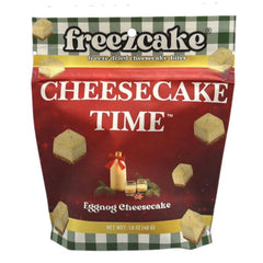 Freezcake Freeze-Dried Cheesecake Bites (1.6oz) Multiple Flavors Simple Freezcake Eggnog Cheesecake 