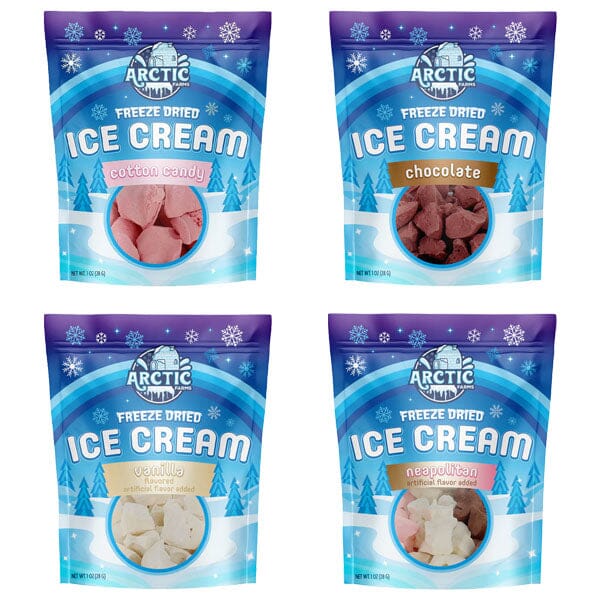 Arctic Farms Freeze Dried Ice Cream (1oz) Multiple Flavors