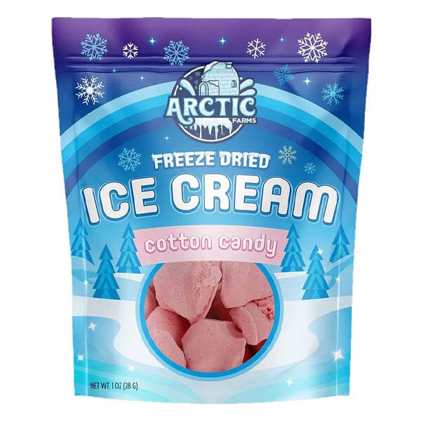 Arctic Farms Freeze Dried Ice Cream (1oz) Multiple Flavors Simple magazineracksdirect Cotton Candy 