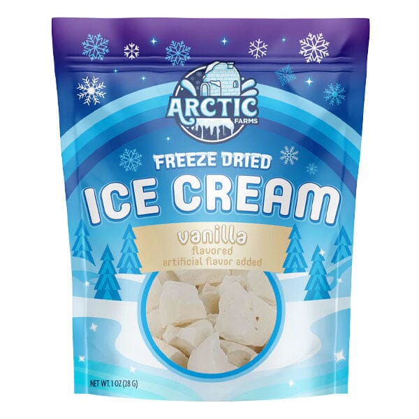 Arctic Farms Freeze Dried Ice Cream (1oz) Multiple Flavors Simple magazineracksdirect Vanilla 