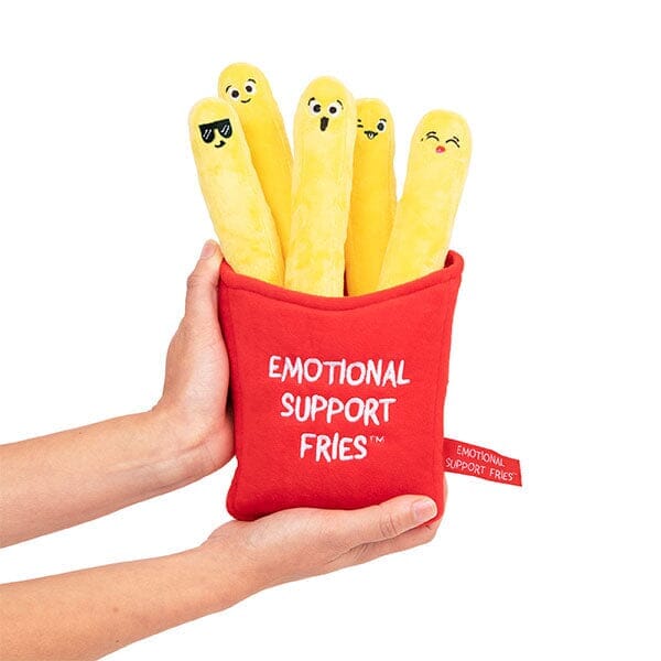 Emotional Support Fries 12" Novelty Plush Toy By What Do You Meme?® Simple What Do You Meme? 