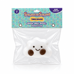 SqueezeSquad Taba Deluxe Premium Silicone Squishies® Fidget Toy - Cloud Dumpling Simple SqueezeSquad 