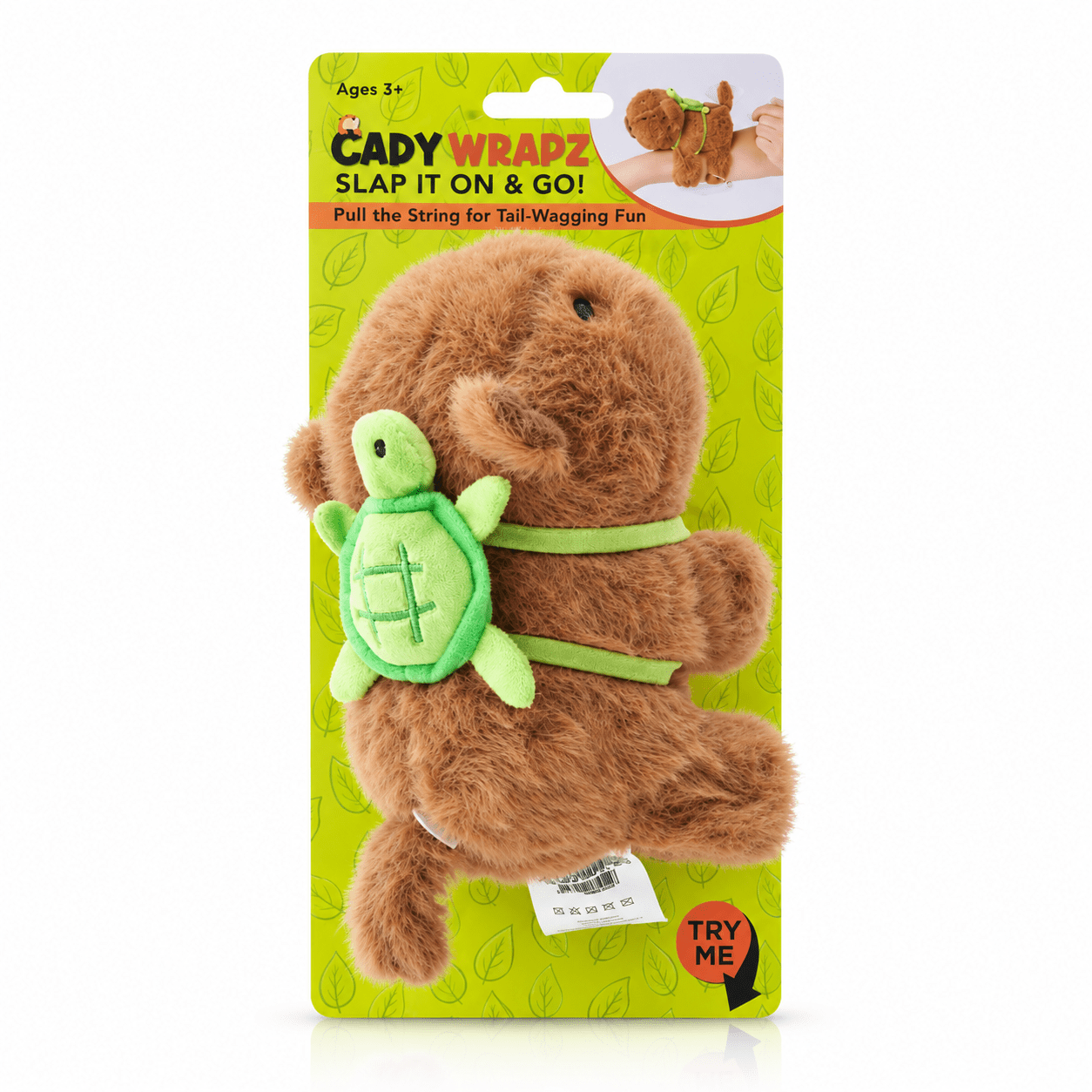 Capywrapz: Capybara Plush Toy Wrist Band Simple Exclusive 