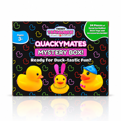 Trendy Treasures QuackyMates Advent Calendar Mystery Box | 24pc Surprise Rubber Duck Toys