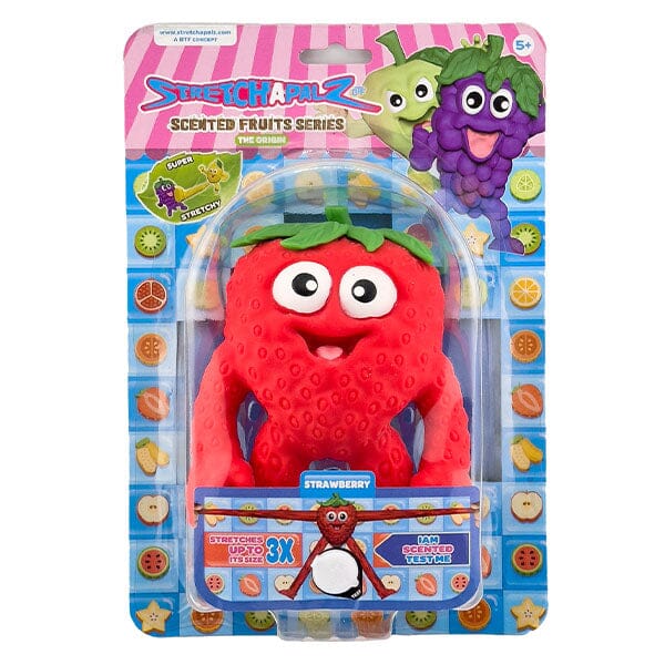 StretchaPalz Scented Fruits Series Fidget Squishy Toy (1pc) Ships Assorted Simple StretchaPalz 