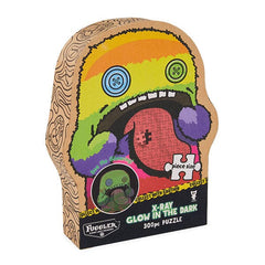 Fuggler X-Ray Glow-In-The-Dark 300 Piece Oogah-Boogah Puzzle Simple Fuggler 