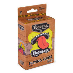 Fuggler Tooth-Shaped Playing Card Deck in Collectible Tin Simple Fuggler 