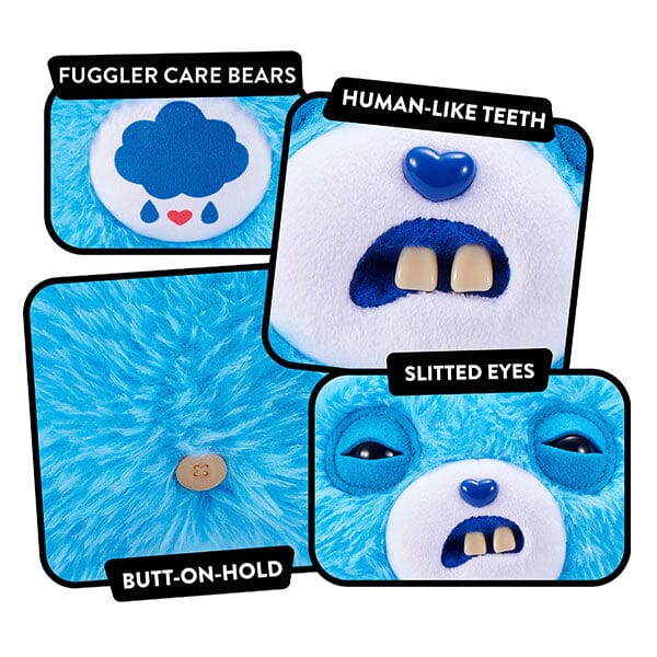 Fuggler x Care Bears 9" Series 1 Plush Toys (1pc) Style Ships Assorted Simple Fuggler 