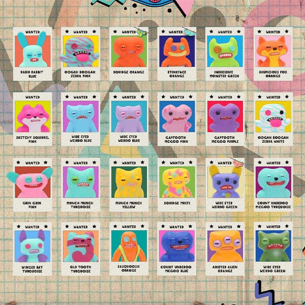 Fuggler The Rad Edition Collectible 2.5" Mini Figure Blind Box (1pc) Simple Fuggler 