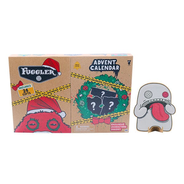 Fuggler Special Festive Edition Holiday Collectible Mini Figure Advent Countdown Calendar (24pc) Simple Fuggler 