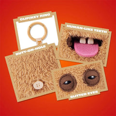 Fuggler Fugg Nuggets Keyrings Series 1 Collectible 5" Plush Toy Hanger Blind Box (1pc)
