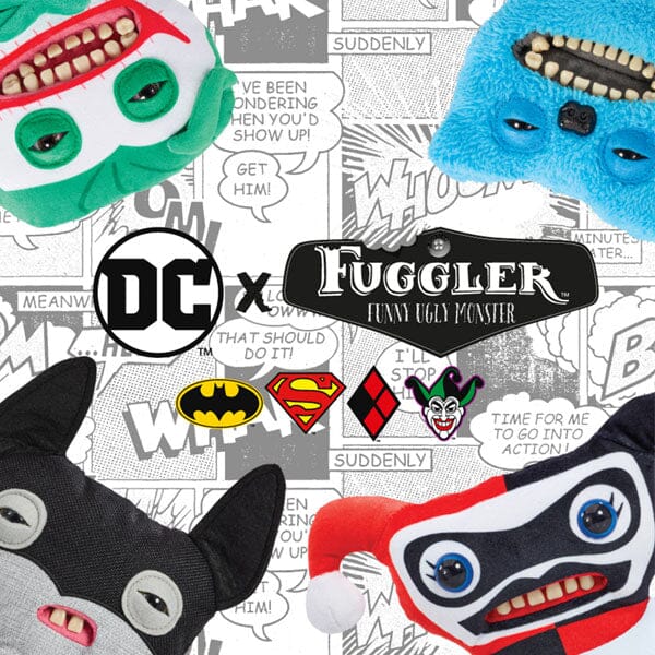 Fugglers x DC Comics 9" Plush Toys (1pc) Style Ships Assorted Simple Fugglers 