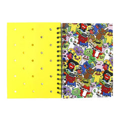 Fugglers x Taggeez Lined Notebook w/ Mystery Collectible Charms Simple Fugglers 