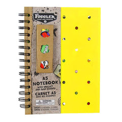 Fugglers x Taggeez Lined Notebook w/ Mystery Collectible Charms Simple Fugglers 