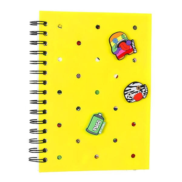 Fugglers x Taggeez Lined Notebook w/ Mystery Collectible Charms Simple Fugglers 