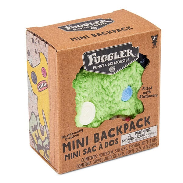 Fuggler Mini Backpack Keychain Mystery Box w/ Bonus Stickers & Markers ...