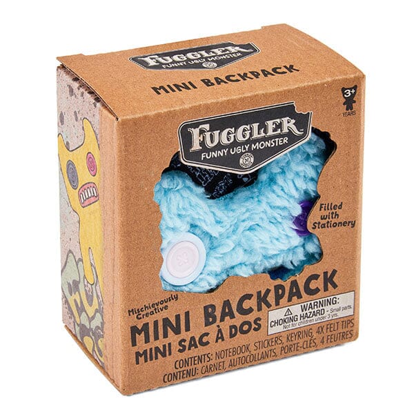 Fuggler Mini Backpack Keychain Mystery Box w/ Bonus Stickers & Markers ...