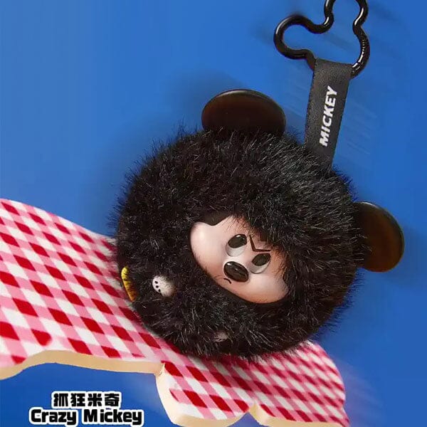 MINISO x Disney: Mickey Mouse "Fun Crash" Series Plush Keychain Blind Box (1pc) Simple MINISO 