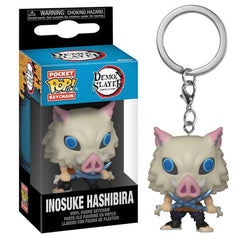 Funko POP! Animation: Demon Slayer Collectible Keychain Inosuke Hashibira Simple magazineracksdirect 