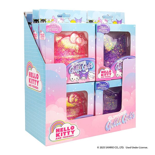 SlimyGloop x Sanrio Gelli Gels Stress Ball Squishy Fidget Toy (1pc) Ships Assorted Simple Hello Kitty 