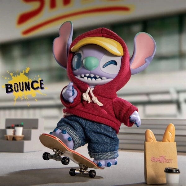 STITCH - miniso ディズニースティッチ GENZ STREET フィギュア ホルダ miniso ディズニースティッチ GENZ STREET フィギュア ホルダ