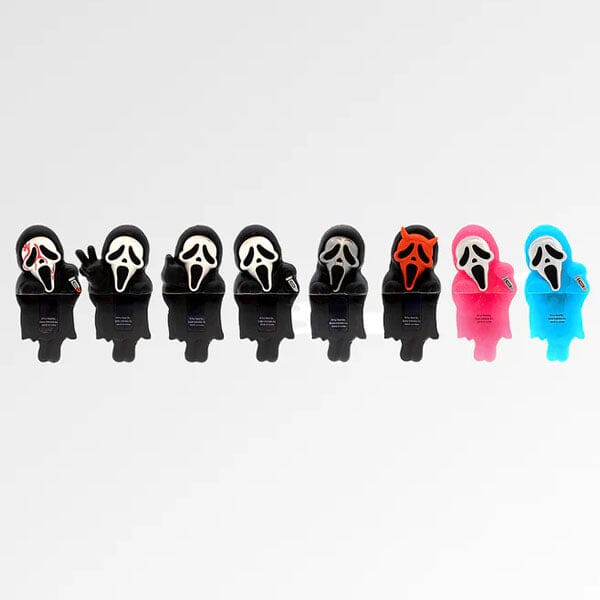 Huggers Scream Horror Ghost Face 2.5" Phone Hugging Figurine Blind Box (1pc) Simple Culturefly 