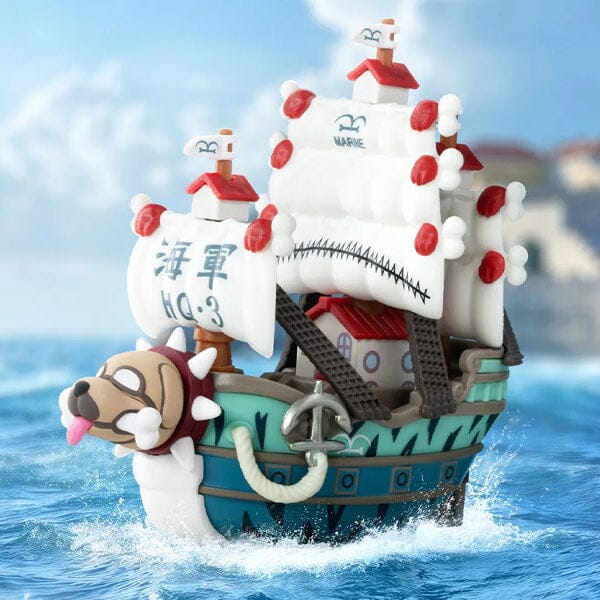 Pop Mart x One Piece: The Grand Line Series Collectible Vehicles Figurine Blind Box (1pc) Simple Pop Mart 