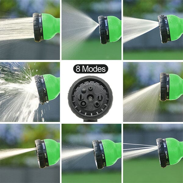 GRO-Hose GREEN 75ft Expandable Hose With Bonus Spray Nozzle Simple Gro-Hose 