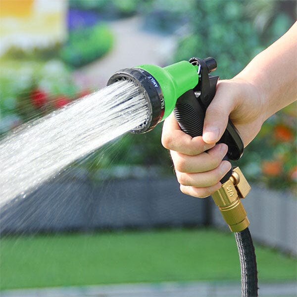 GRO-Hose GREEN 75ft Expandable Hose With Bonus Spray Nozzle Simple Gro-Hose 