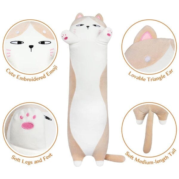 Long Animal Plush Toy Styles (3FT Long!) | Grumpy Cat Simple Showcase 