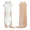 Extra Long Animal Plush Toy 4.5ft Body Pillow - Grumpy Cat