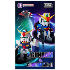Bandai Gundam Blind Box Z Gundam & Gundam Mk-II Mini Figures (1pc) Simple Gundam 