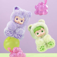 Pop Mart x HACIPUPU: Gummy Bear Series Plush Pendant Keychain Blind Box (1pc) Simple Pop Mart 