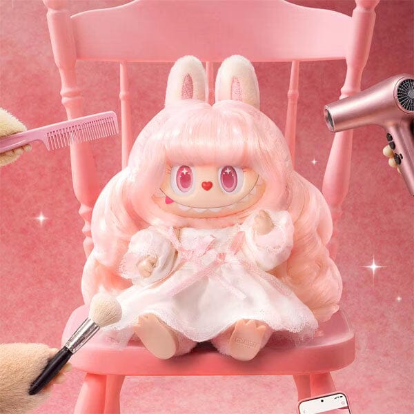 Pop Mart x THE MONSTERS: Hair Salon Series Plush Keyring Figurine Blind Box (1pc) Simple Pop Mart 