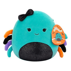 Squishmallows Plush Toys 7.5" Halloween Squad 2024 Cheryl The Green Spider Preorder Showcase 